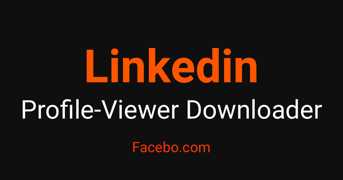 Scan Linkedin Profile Linkedin Profile Viewer - Access Profiles with Complete Anonymity – Facebo